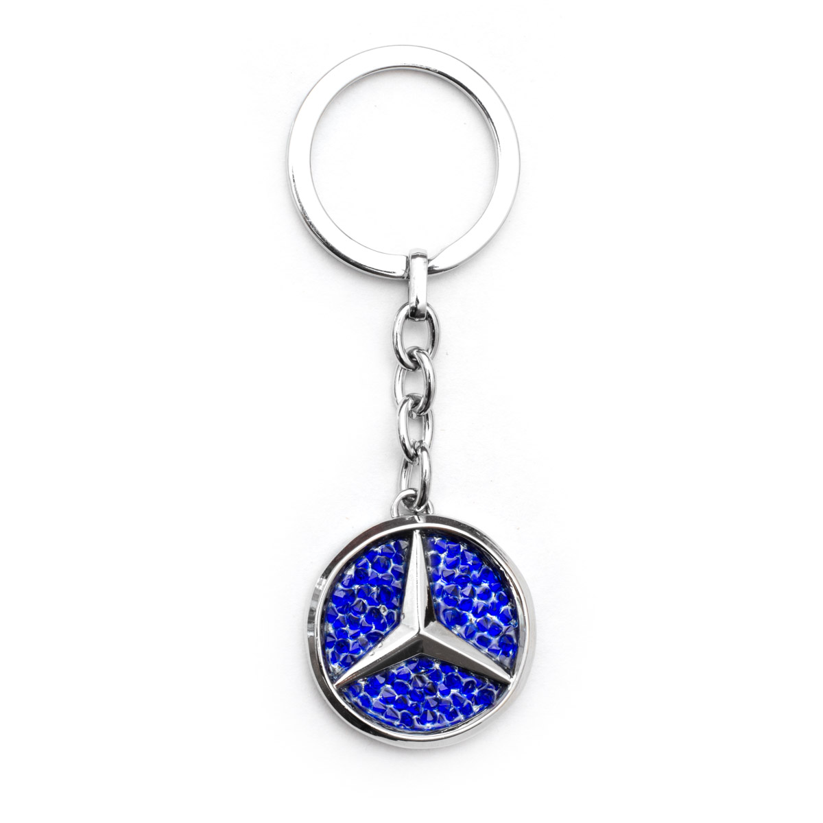Llavero bicolor azul-Boutique oficial Mercedes-Benz – Boutique Mercedes-Benz