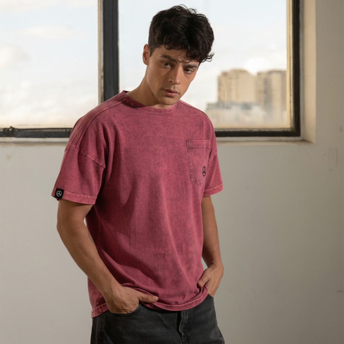 Remera Tokio - Bordo